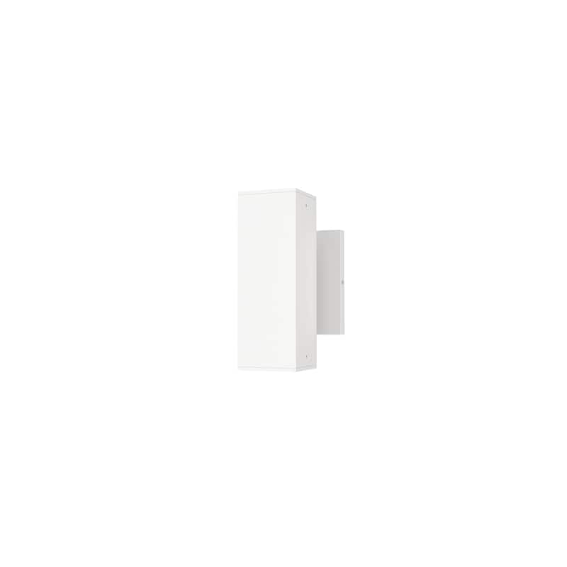 Maxim 86421 Culvert 2 Light 8" Tall LED Outdoor Wall Sconce - White