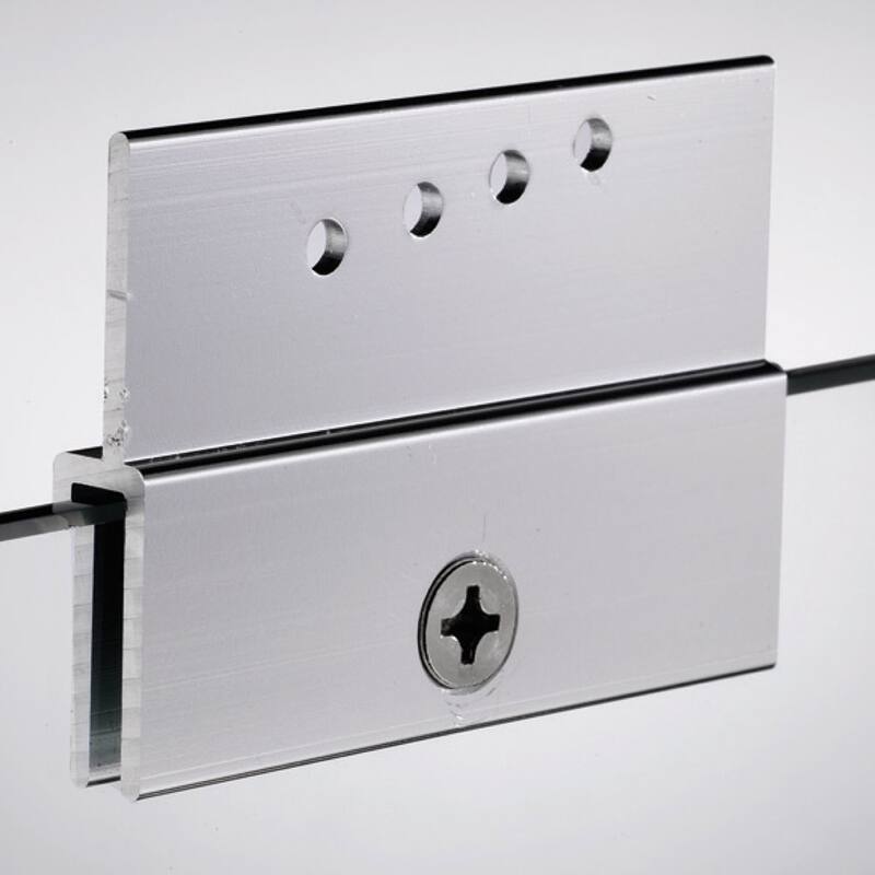 CRAFT + MAIN CVSS4665-CL Cove 65" High x 46" Wide Sliding Frameless