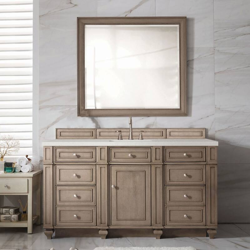 James Martin Vanities 157-V60S-3LDL Bristol 60" Single Basin Walnut