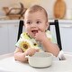 preview thumbnail 6 of 4, Sunflower Boho Floral Fabric Bandana Baby Bibs 3 Pack Set Yellow Brown Green and White Bohemian Farmhouse Watercolor Flower