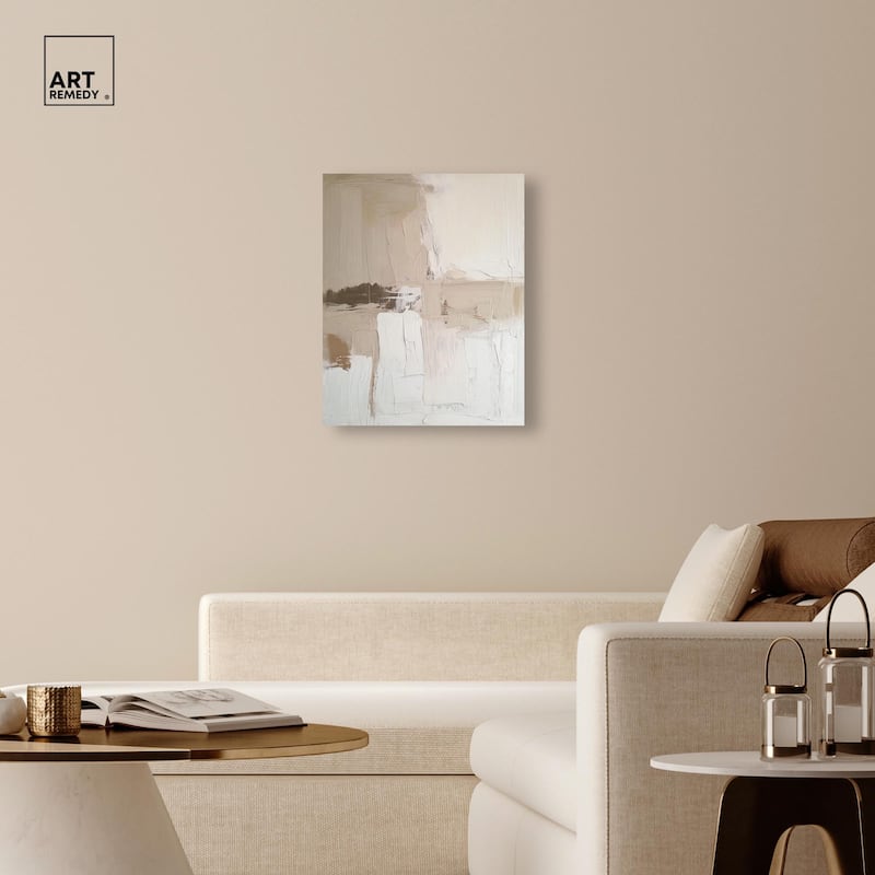 Subtle Earth Tones I Canvas by Art Remedy, Gallery Wrapped