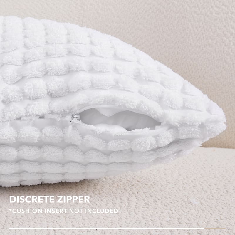Deconovo Corduroy Throw Pillow Covers 2 PCS(Cover only)