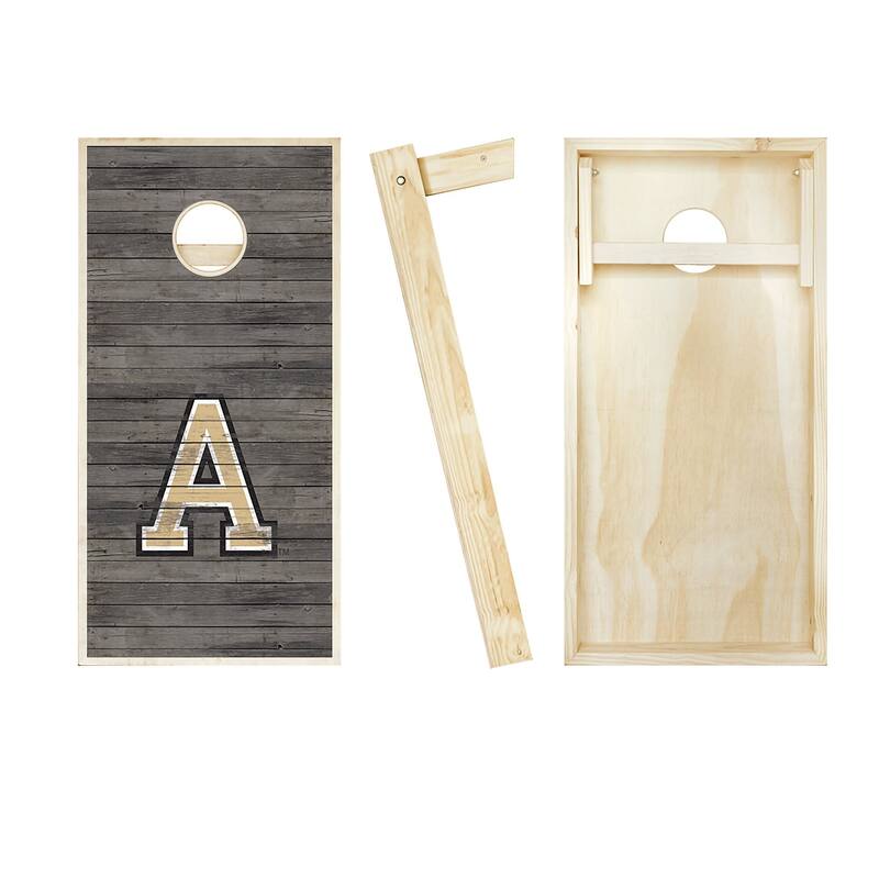 Army Black Knights Distressed Outdoor Cornhole Board Set