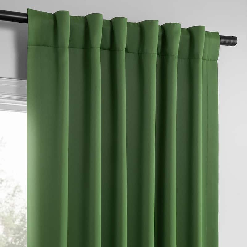 Exclusive Fabrics Room Darkening Curtains for Bedroom & Living Room Curtains - Window Drapes (2 Panels).