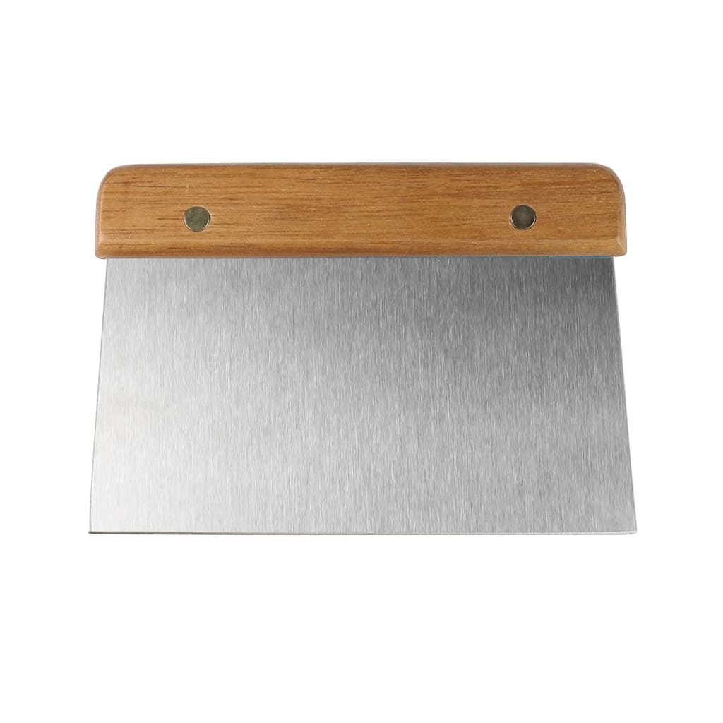 Chef Craft 6-inch Wide Stainless Steel Blade Dough Scraper