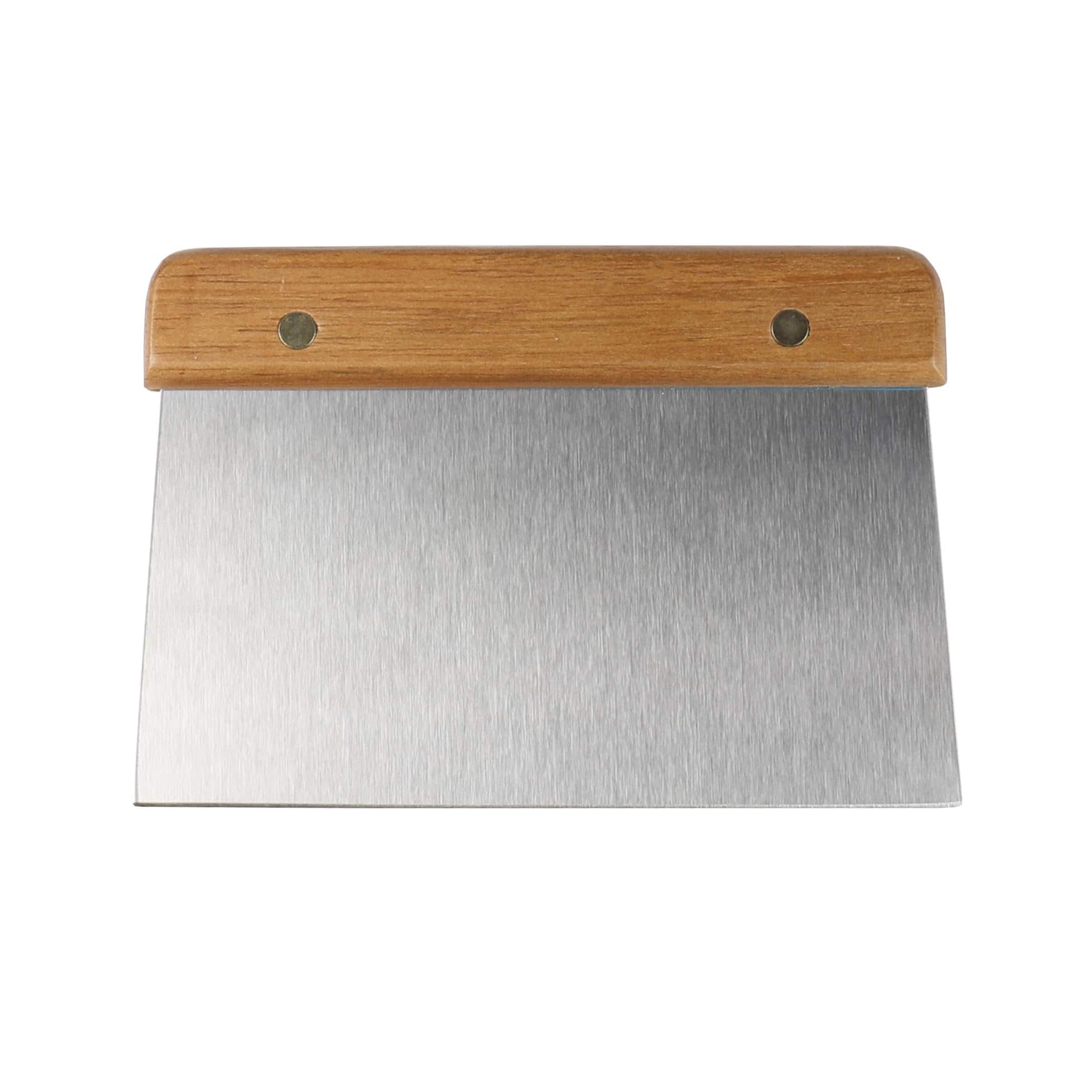 Chef Craft 6-inch Wide Stainless Steel Blade Dough Scraper