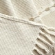 preview thumbnail 9 of 21, Lush Decor Herringbone Stripe Yarn Dyed Cotton Woven Tassel Throw Blanket