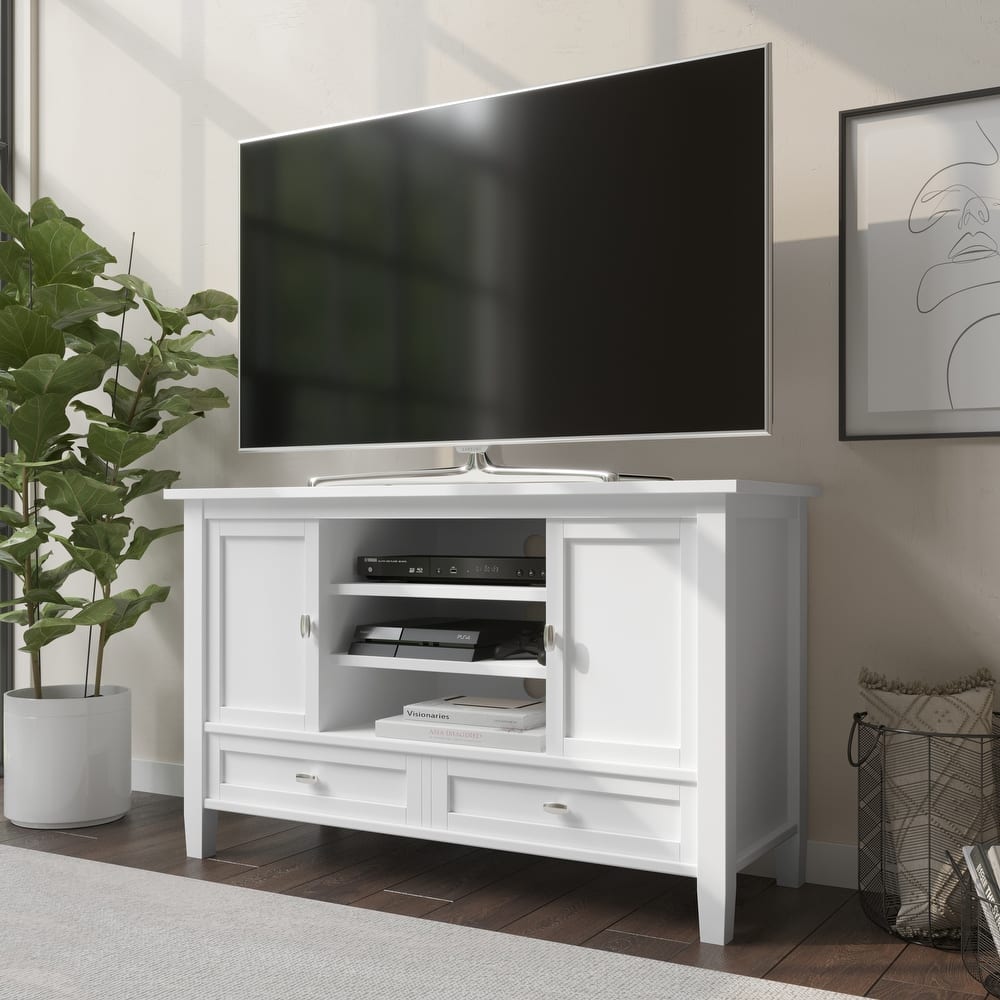 WYNDENHALL Norfolk Transitional TV Media Stand For TVs up to 50 inches