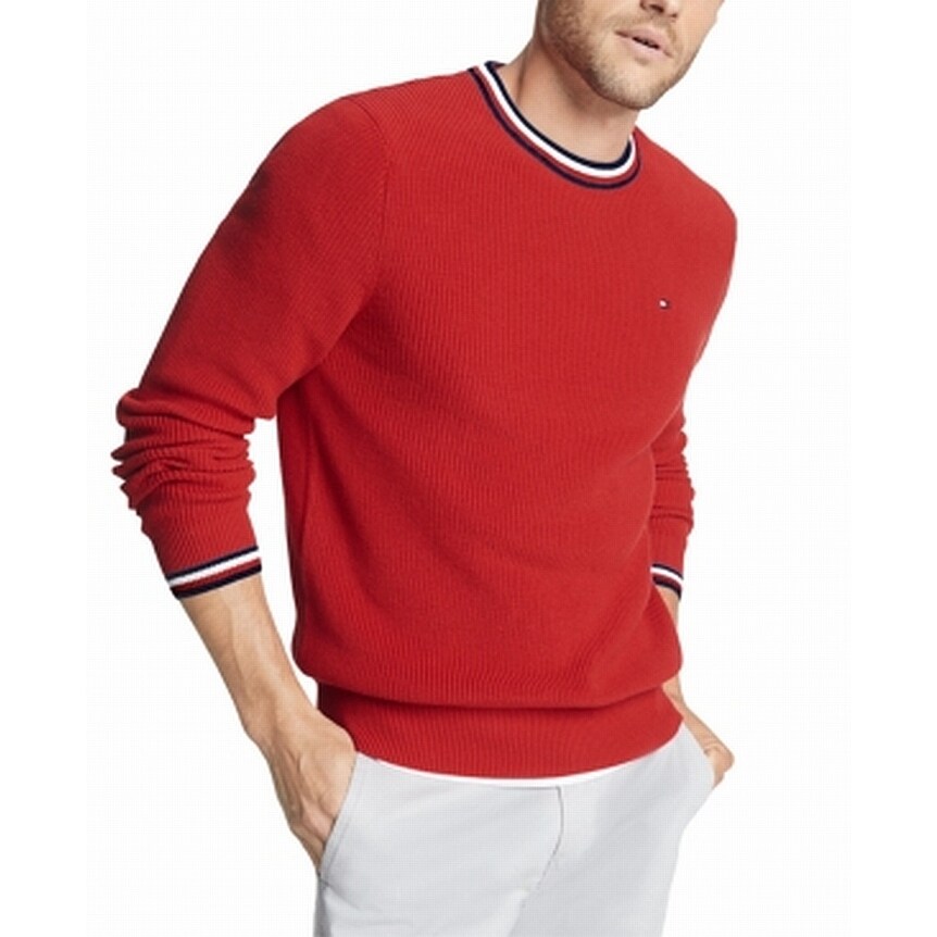 tommy hilfiger knit sweater mens