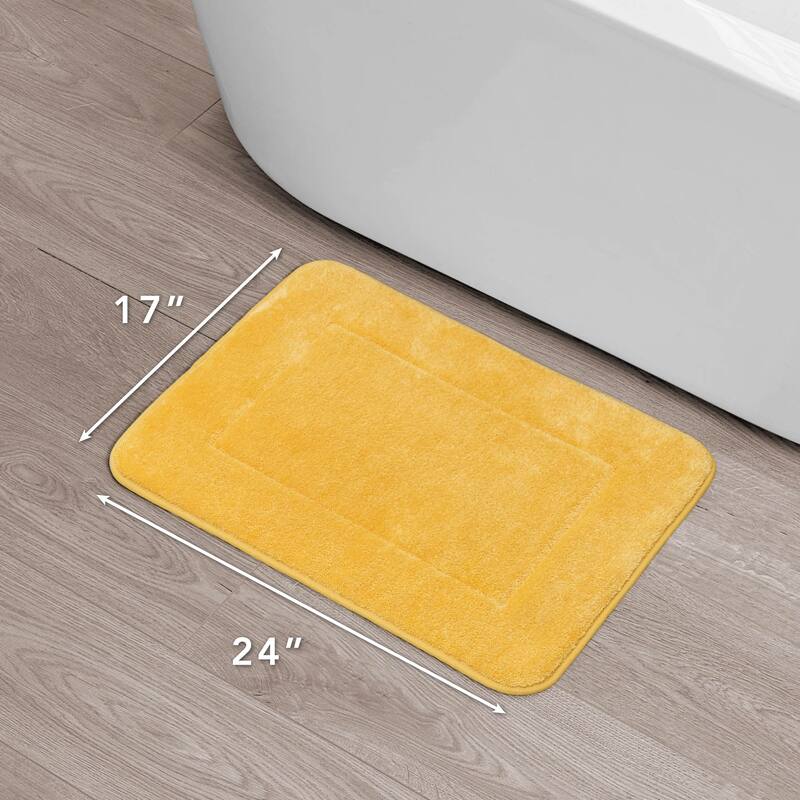 Oliver Brown Terry Memory Foam Bath Mat