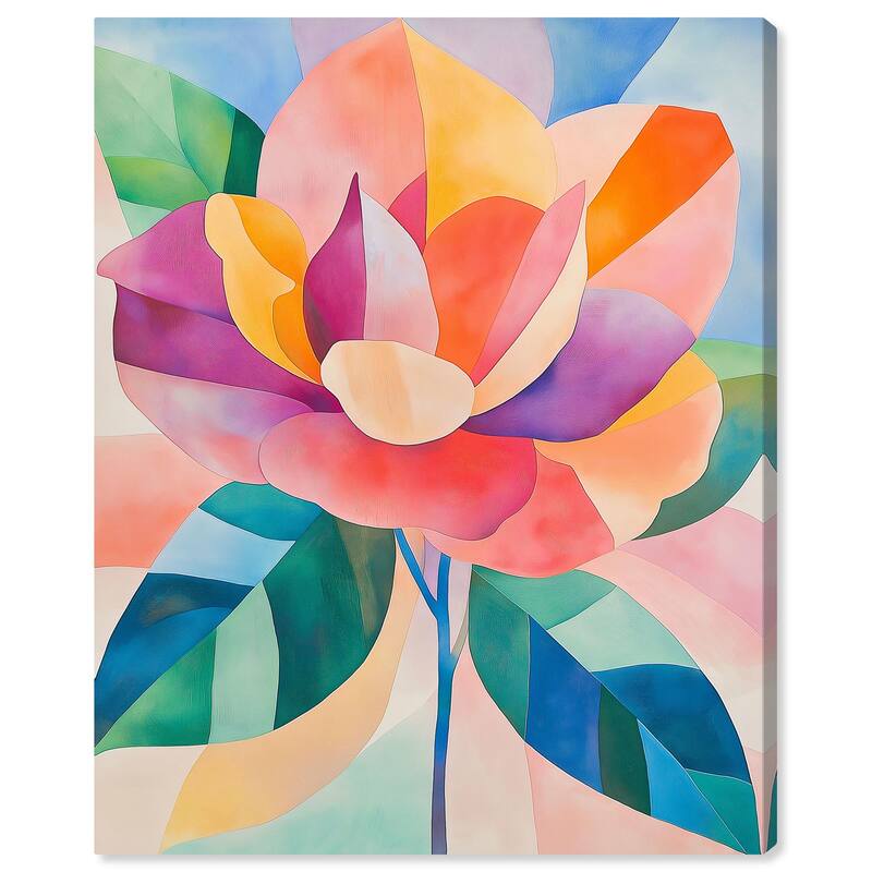 Ail Geofloral I Canvas by Art Remedy, Gallery Wrapped - 30" x 36"