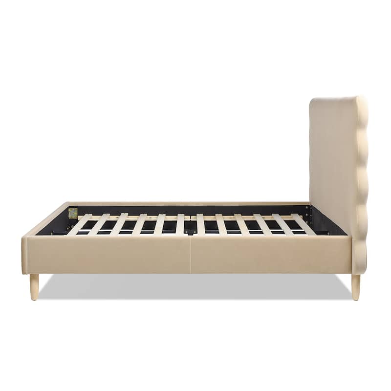 Jennifer Taylor Home Stockholm Scallop Platform Bed