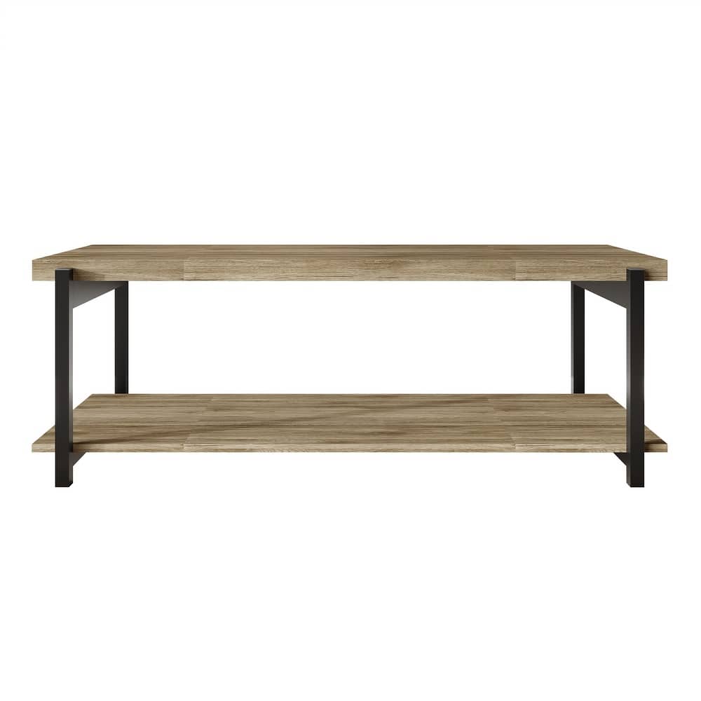 CraftPorch Rustic Metal TV Stand