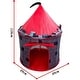 preview thumbnail 10 of 8, Portable Kids Castle Tent Princess Castle for Indoor and Outdoor Games