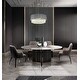 preview thumbnail 5 of 3, 6-Light Brass Aluminum Wall Sconce With White Ceramic Shades