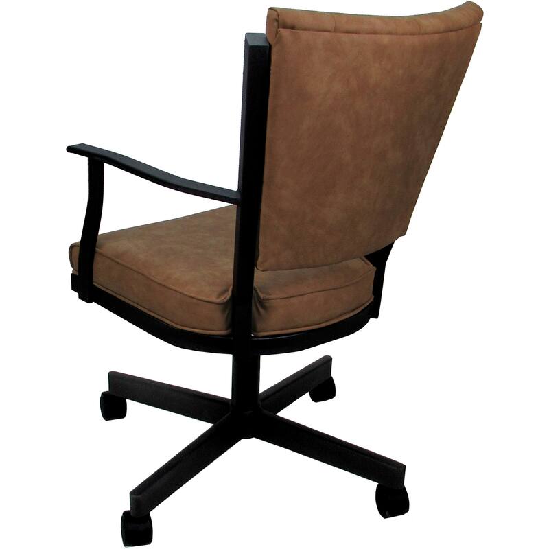 Montana Swivel Metal Dining Caster Chair on Reading Base