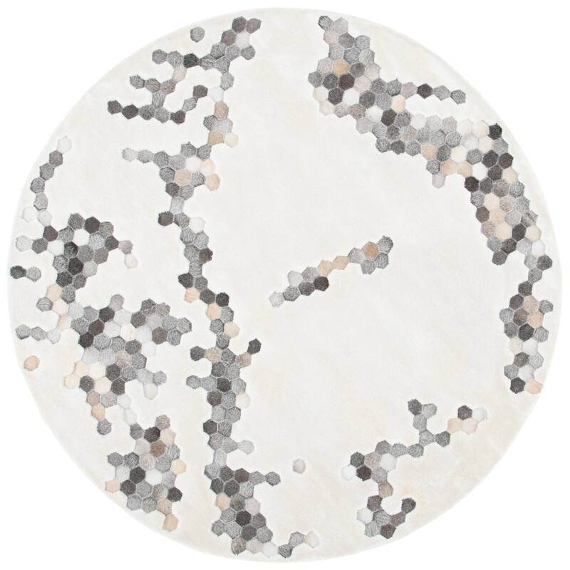 SAFAVIEH Handmade Manhattan Shakti Modern Abstract Silk Rug