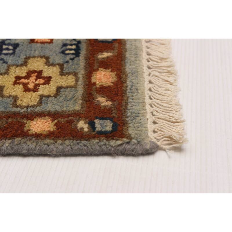 ECARPETGALLERY Hand-knotted Jules Serapi Grey Wool Rug - 7'11 x 9'10