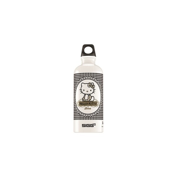 Sigg Water Bottle - Hello Kitty Pepita - .6 Liters Water Bottles
