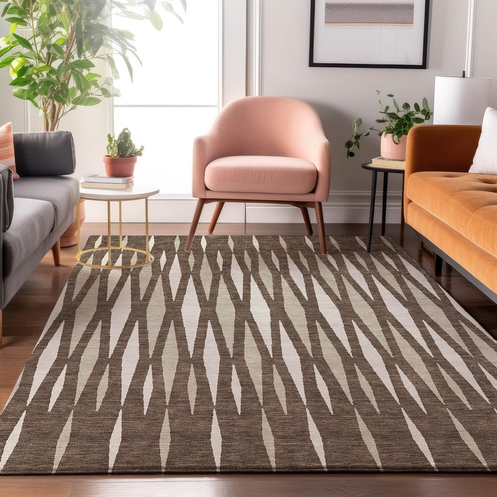 Premium Washable Super Soft Modern Kris Mayfield Rug