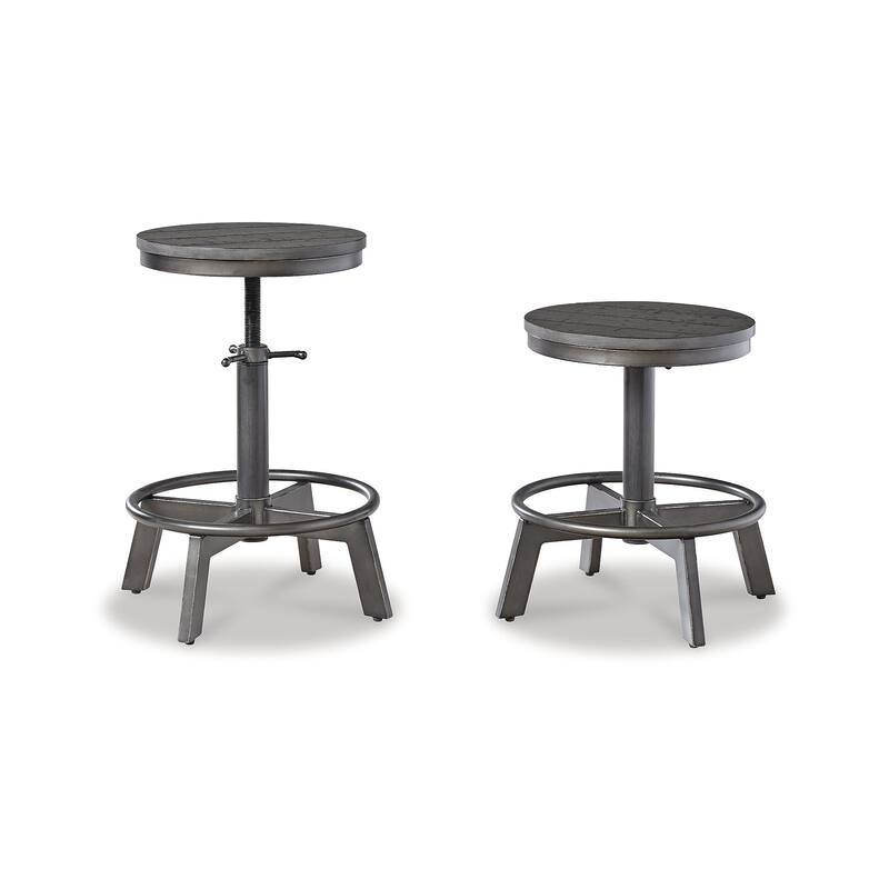 Signature Design by Ashley Torjin Swivel Stool (Set of 2)
