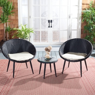 SAFAVIEH Outdoor Living Merami 3-Piece Lounger Set - 34"W x 34"D x 32"H
