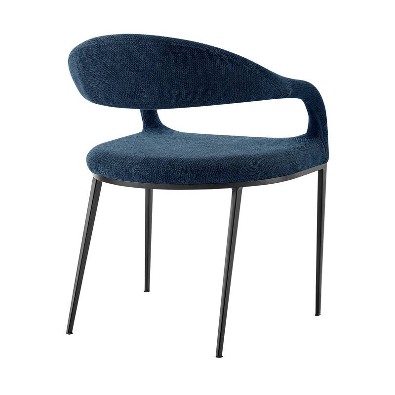 Morgan Upholstered Barrel Back Dining Chairs - Set of 2