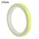 Reflective Tape, 3 Roll 26 Ft x 0.4-inch Safety Tape, Fluorescence ...