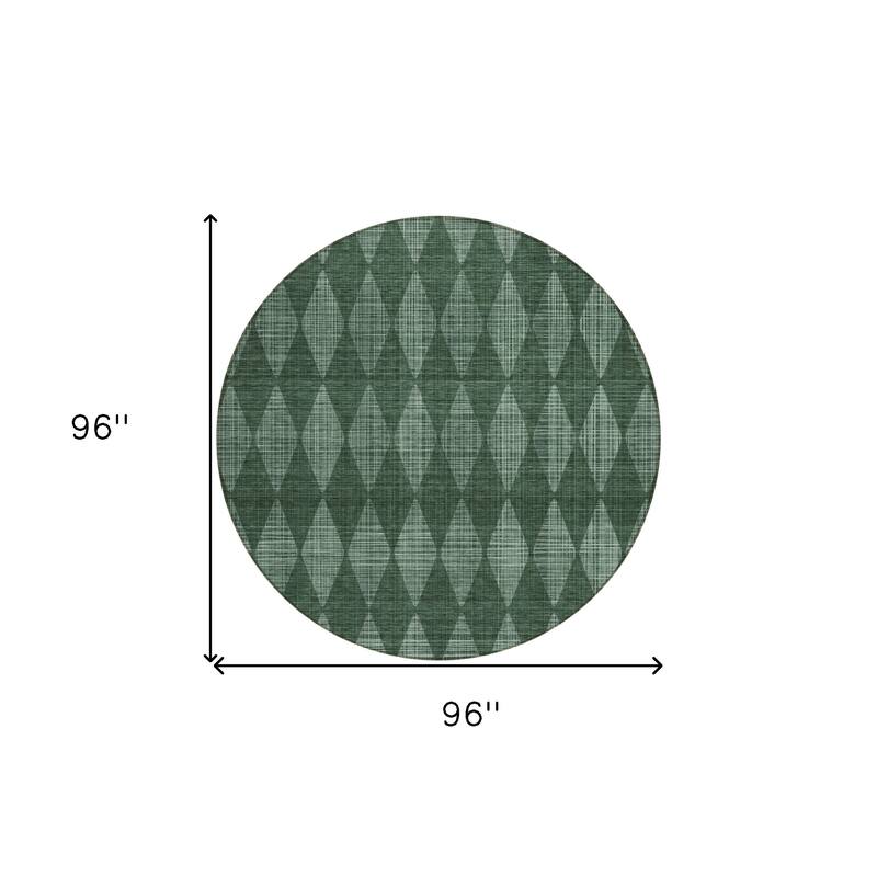 HomeRoots Geometric Transitional Rectangle Outdoor Rug
