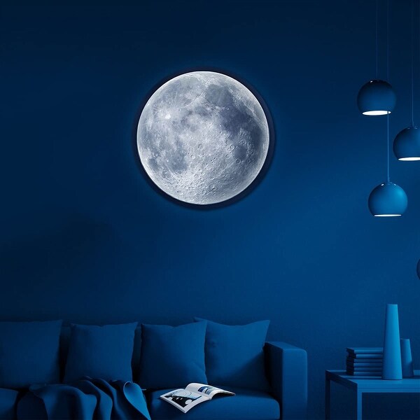 Light up moon mirror outlet
