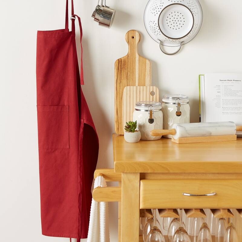 DII Barn Red XL Chef Apron
