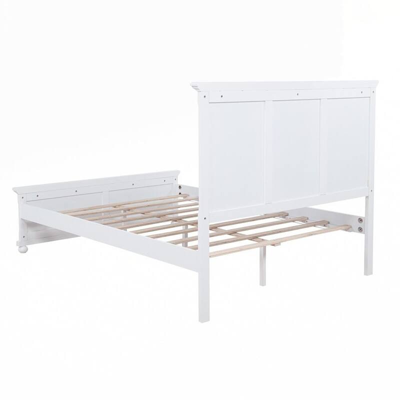 Pinewood Bed with Strengthened Bed Frame
