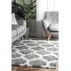preview thumbnail 1 of 31, Nuloom Faux Sheepskin Shaunna Area Rug 3' x 5' - Grey
