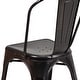 preview thumbnail 134 of 164, Metal Indoor/ Outdoor Stackable Bistro Chair (Set of 4)