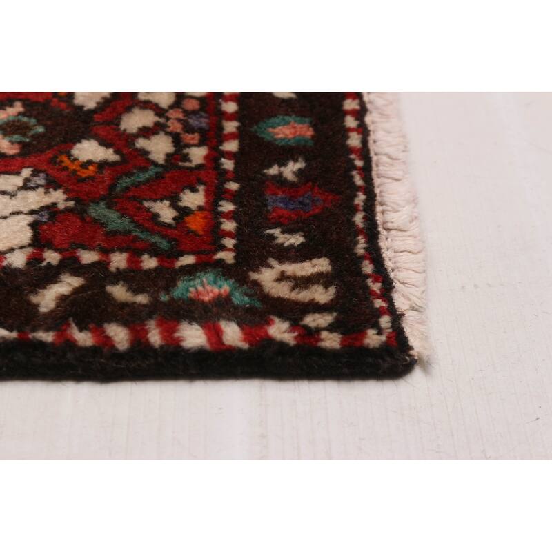 ECARPETGALLERY Hand-knotted Andelz Red Wool Rug - 2'10 x 6'9
