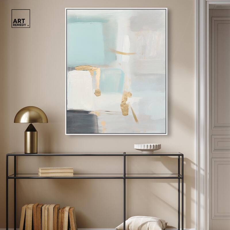 Pale Radiance I Canvas by Art Remedy