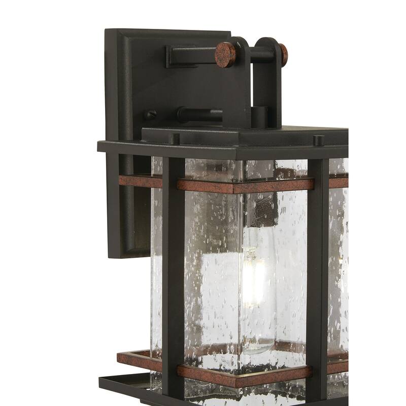 The Great Outdoors San Marcos Single Light 11-1/4" Tall Outdoor Wall