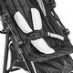 preview thumbnail 50 of 69, Carbon Steel Lightweight Stroller with Canopy, Recline and Foldable Frame - 30.71” L x 19.69” W x 40.94” H