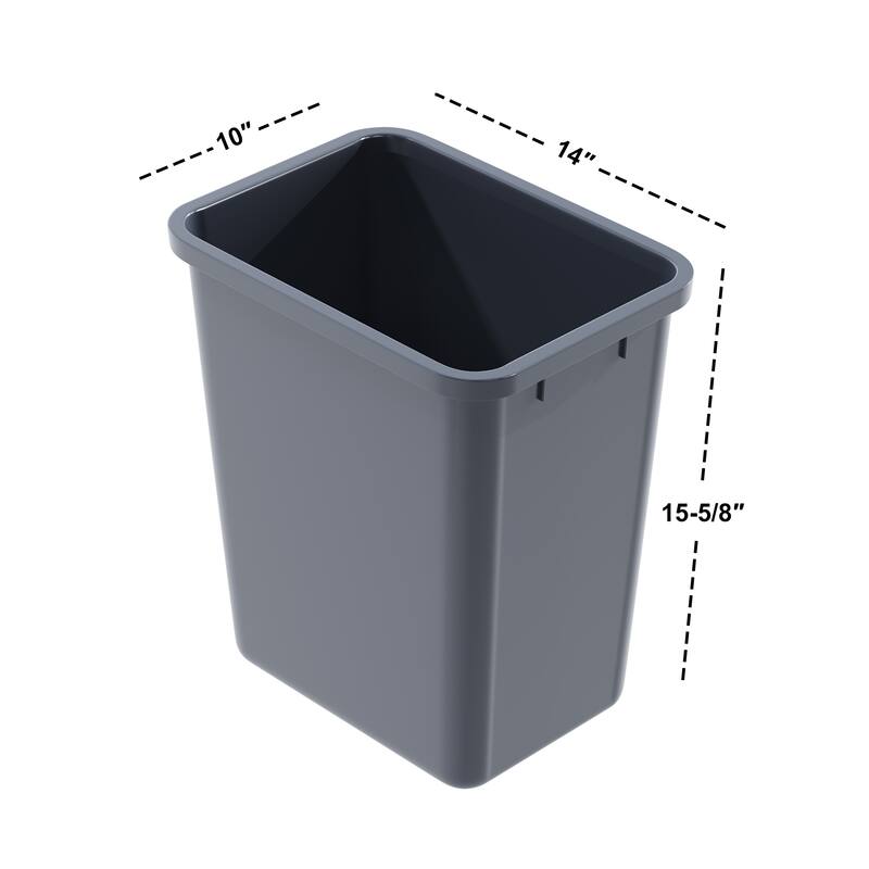 Dowell 15" Single Bin Pullout Set