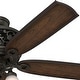 preview thumbnail 6 of 27, Hunter 54" Promenade Ceiling Fan with LED Light Kit and Handheld Remote - Victorian, Transitional - ENERGY STAR!