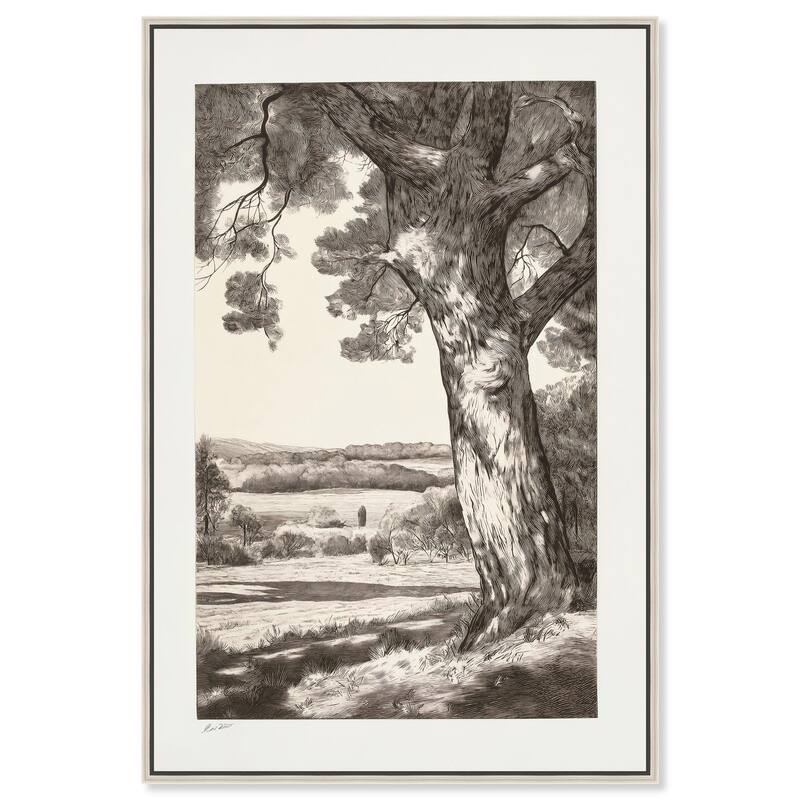 Sylvan Sovereign I Canvas by Art Remedy - 10" x 15" - Silver