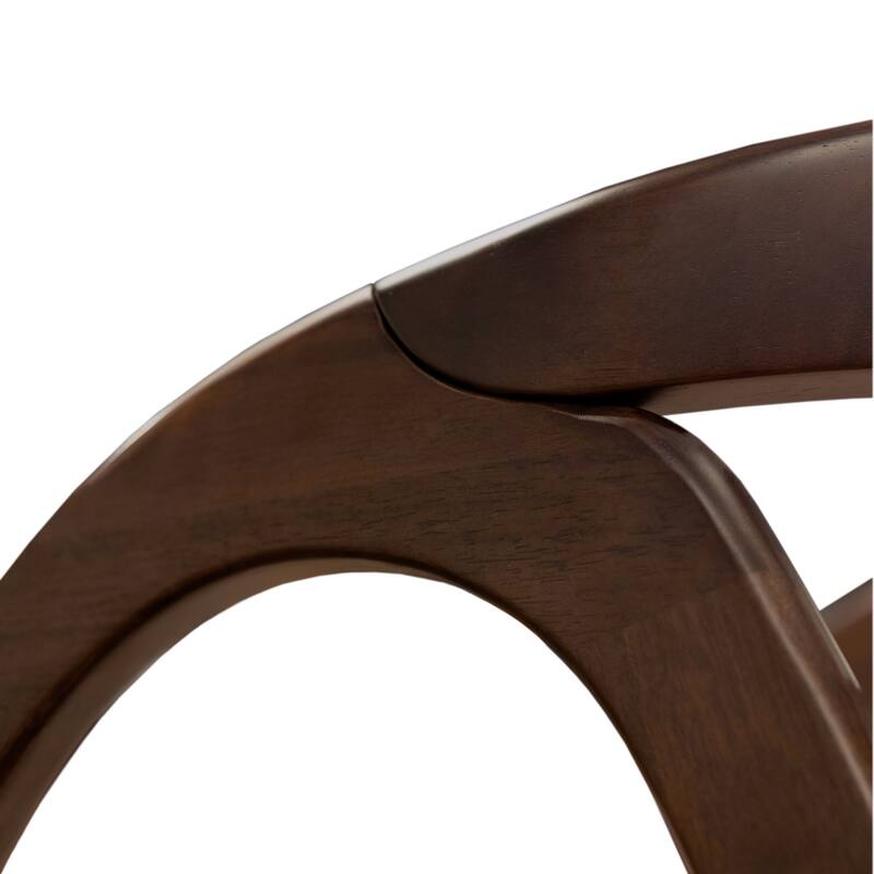 Furniture of America Abigail XI Mid-century Modern Handcrafted Solid Wood Dining Chairs (Set of 2)