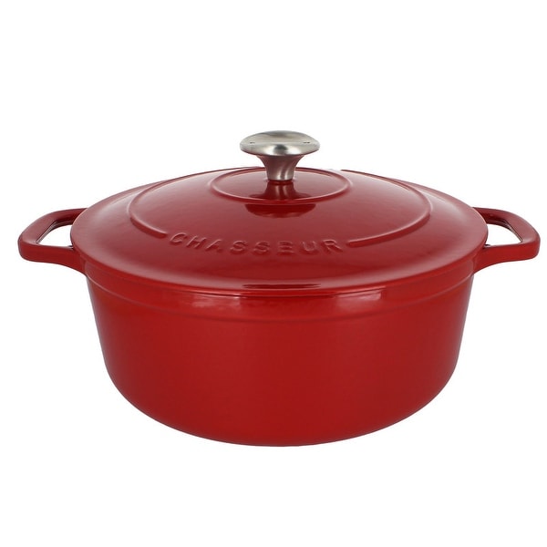 https://ak1.ostkcdn.com/images/products/is/images/direct/13f45f7e5142ee21696aaf3006491f169ac332b7/Chasseur-6.25-quart-Red-French-Enameled-Cast-Iron-Round-Dutch-Oven.jpg