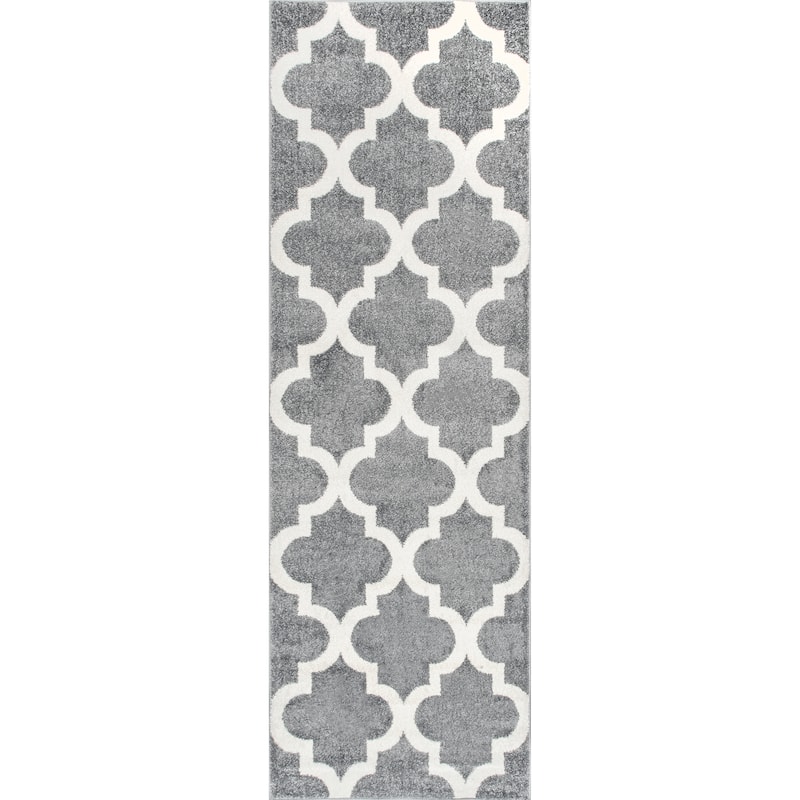 Nuloom Luna Geometric Trellis Area Rug