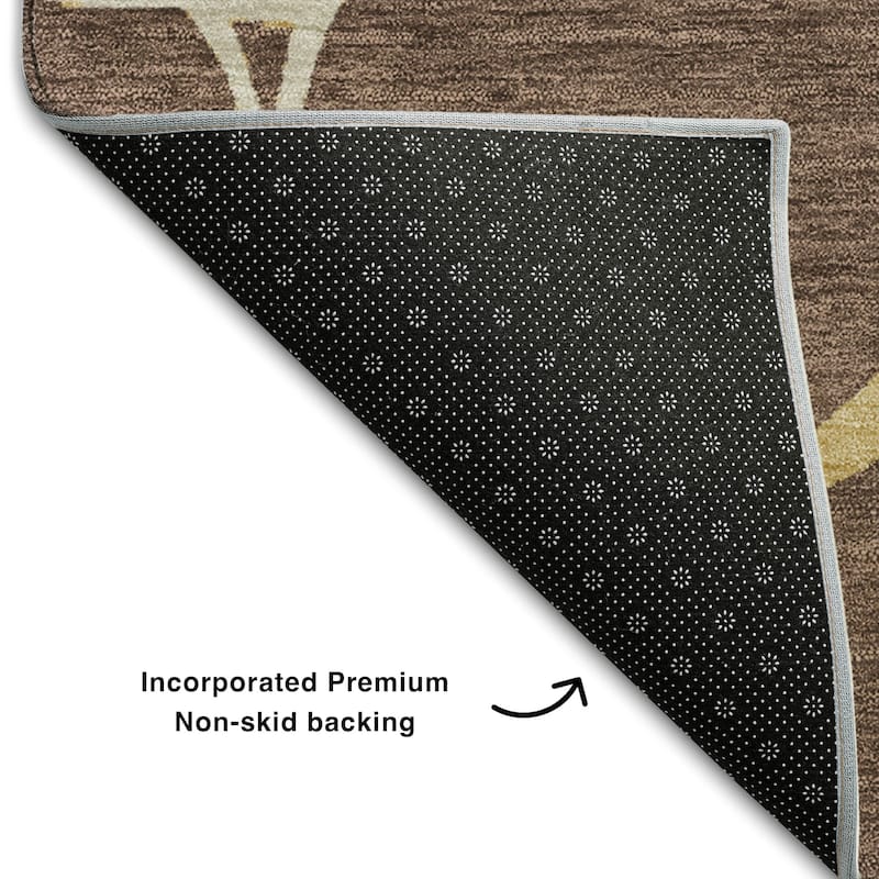 Premium Washable Super Soft Contemporary Webby Mayfield Rug