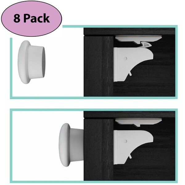 EliteBaby Magnetic Cabinet Locks - No Tools or Drilling ...