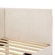 preview thumbnail 11 of 10, Twin Size L-Shaped Corduroy Daybed, Upholstered Bed Frame w/2 Drawers
