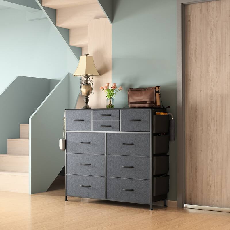 10 Drawer Dresser Closet Storage Tower Organizer Unit for Bedroom