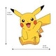 preview thumbnail 4 of 3, Yellow & Red & Blue Pikachu Giant Wall Decals by RoomMates