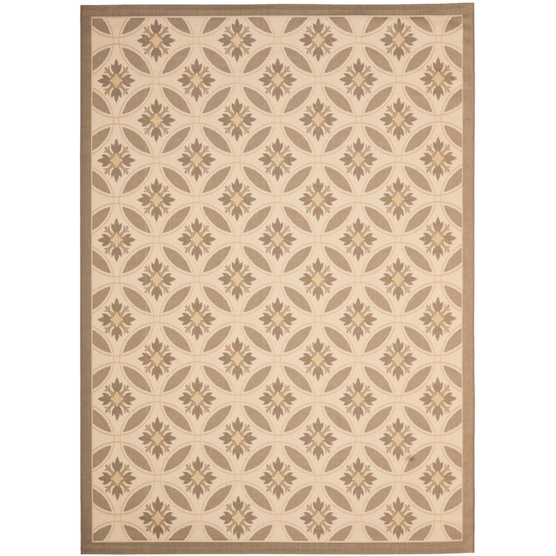 SAFAVIEH Courtyard Walfriede Indoor/ Outdoor Waterproof Rug